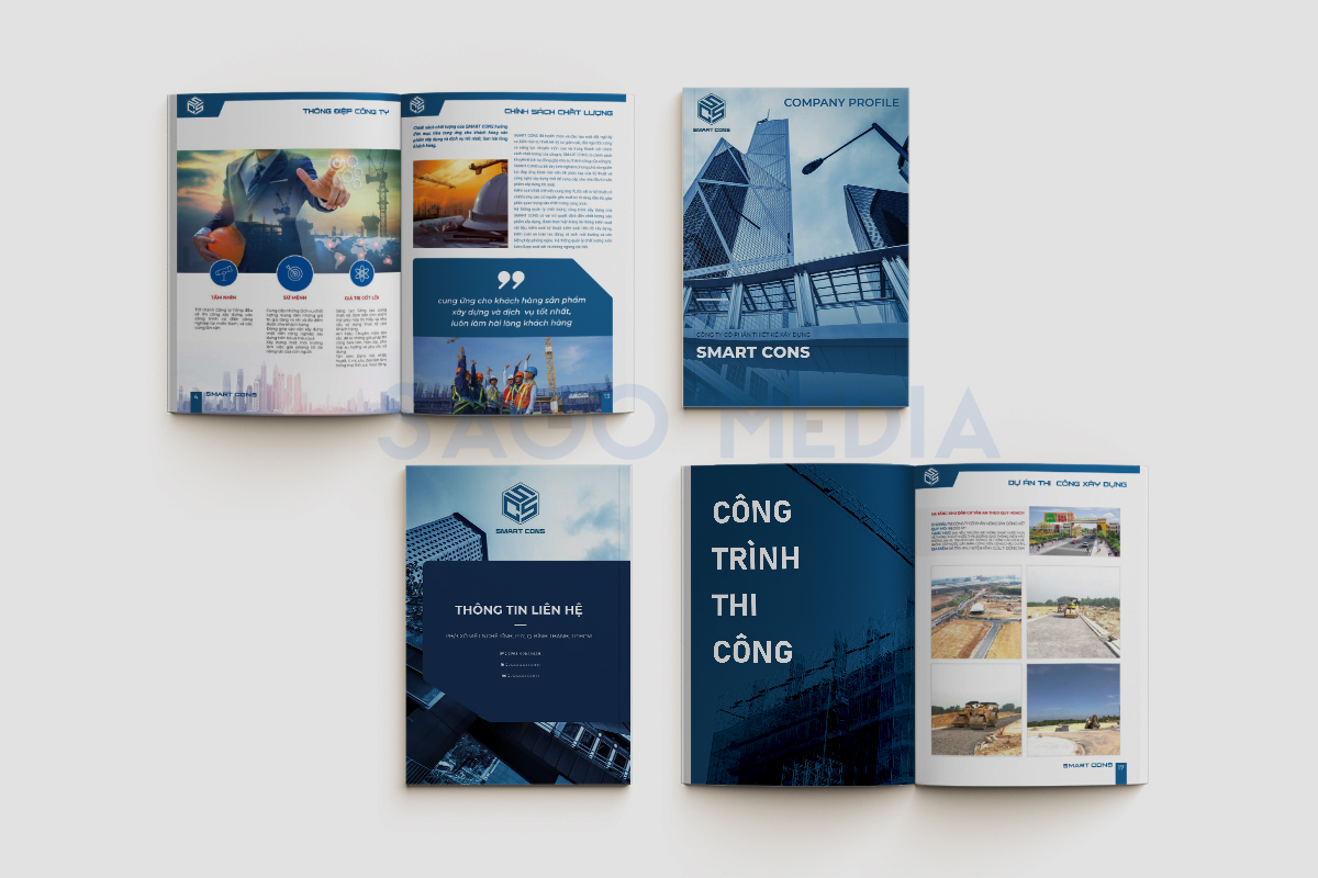 Thiết kế hồ sơ năng lực - thiết kế profile ấn tượng, chuyên nghiệp