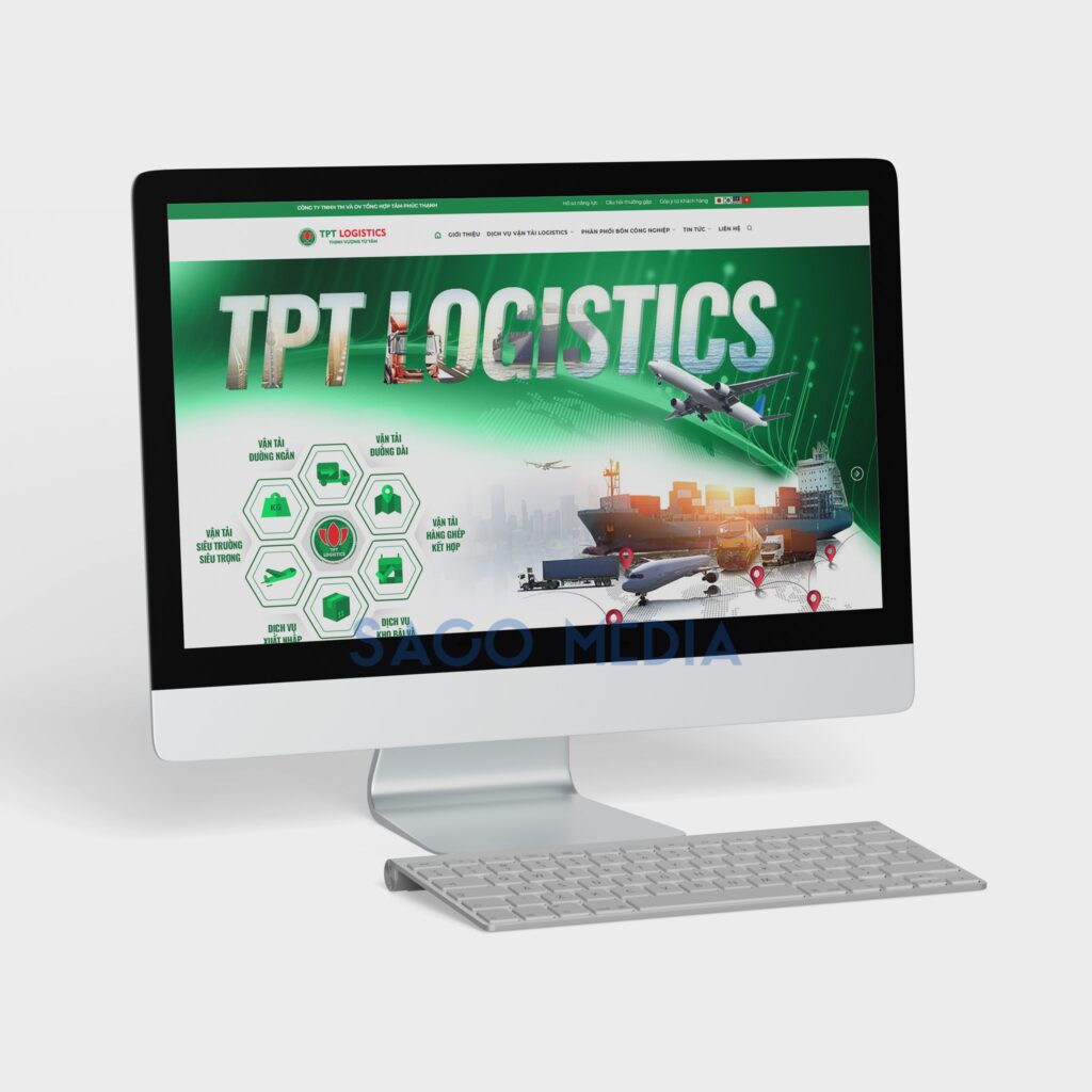 Đơn vị thiết kế website Đà Nẵng chuyên nghiệp 11 Website Logistic