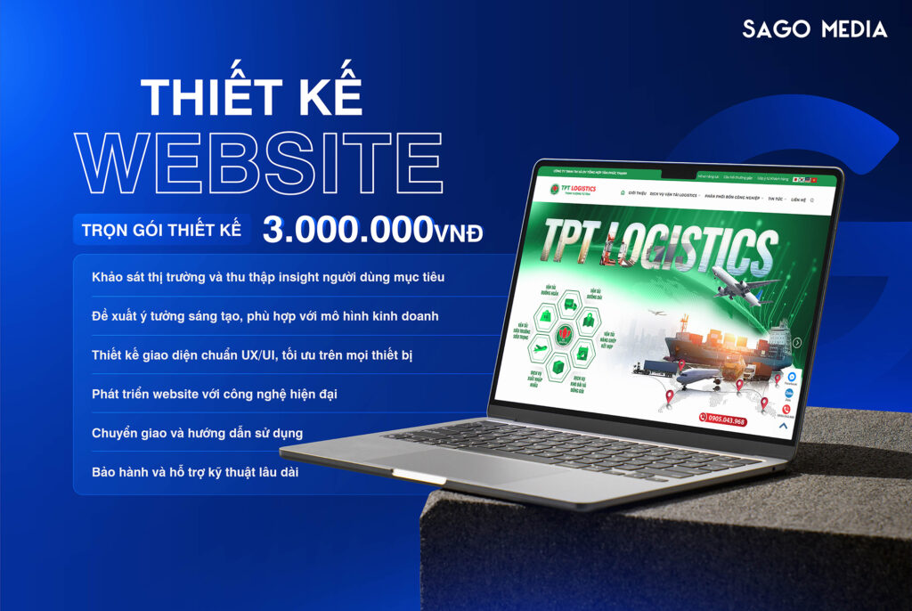 Báo giá thiết kế website trọn gói