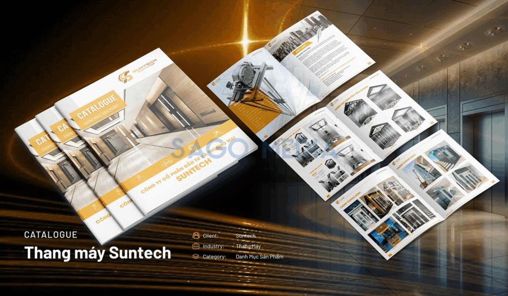 Mẫu catalogue Suntech – Tinh tế trong từng chi tiết, đậm dấu ấn thương hiệu