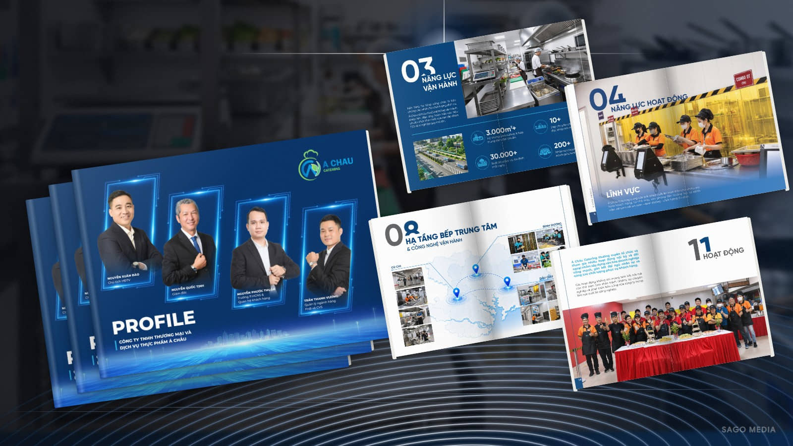 Ấn phẩm Á Châu do Sago Media thiết kế
