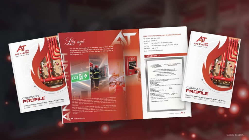 Hồ sơ năng lực dự thầu cần những gì? Checklist cho doanh nghiệp xây dựng, PCCC, cơ điện Ấn phẩm An Thịnh PCCC do Sago Media thiết kế
