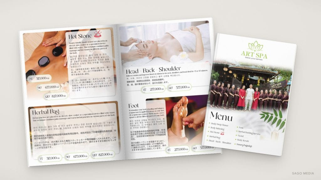 Art Spa Hội An — giao diện website