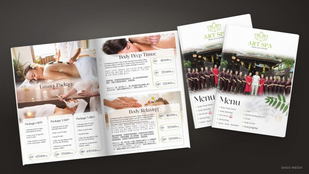 Art Spa Hội An — giao diện website