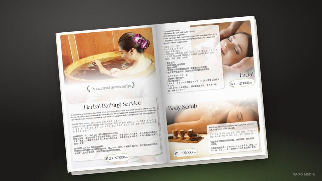 Art Spa Hội An — giao diện website