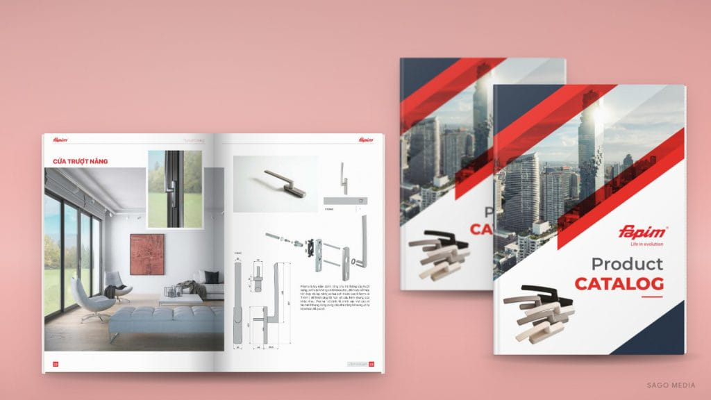 Tay nắm cửa Fapim — giao diện website