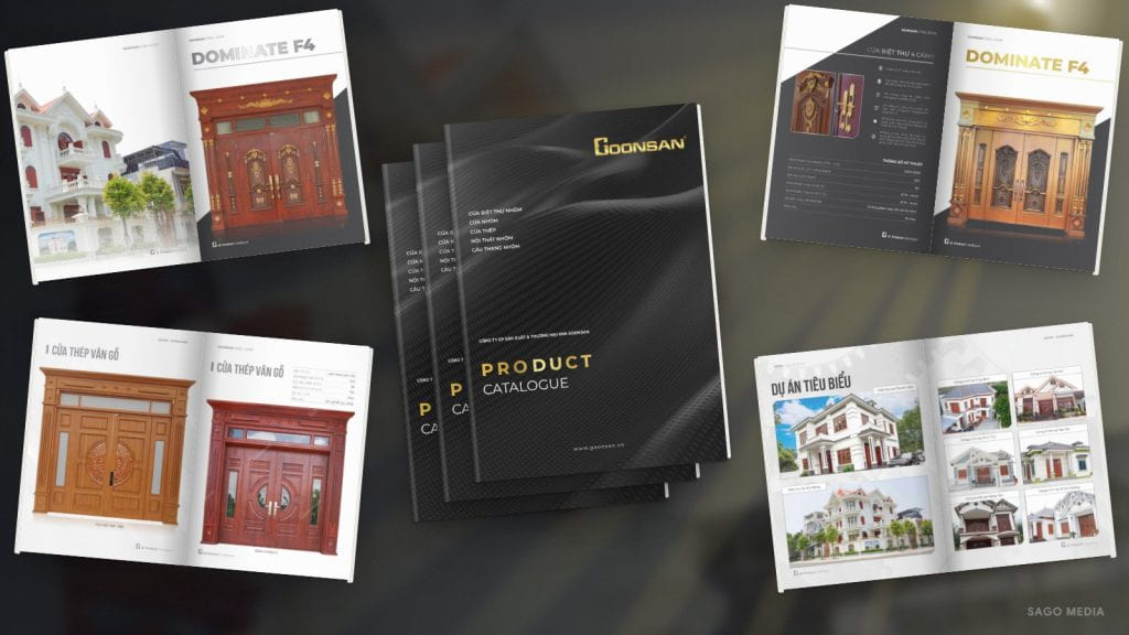 Mục lục catalogue: cách sắp xếp và trình bày dễ đọc