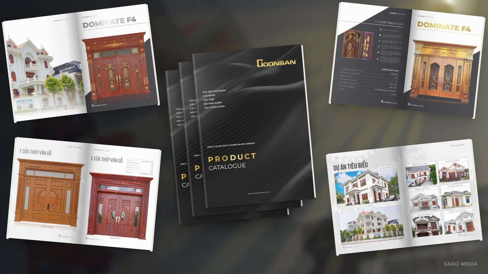 Ấn phẩm Goonsan do Sago Media thiết kế