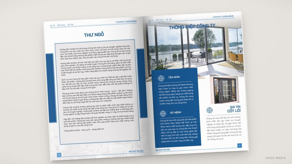 Nhôm kính Hoàng Đạt Window — giao diện website