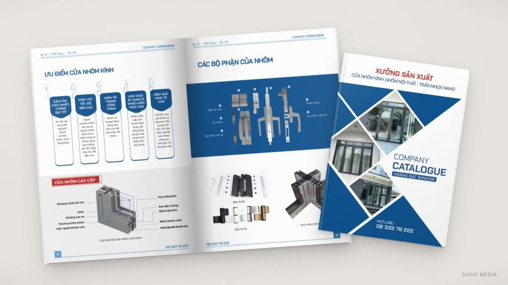Nhôm kính Hoàng Đạt Window — giao diện website