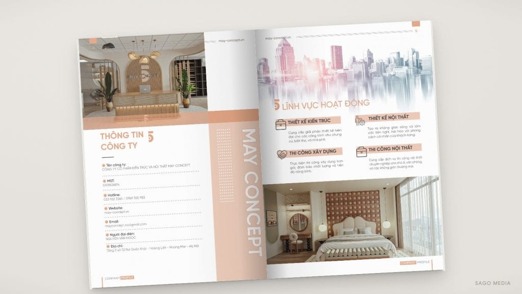 Nội thất May Concept — giao diện website