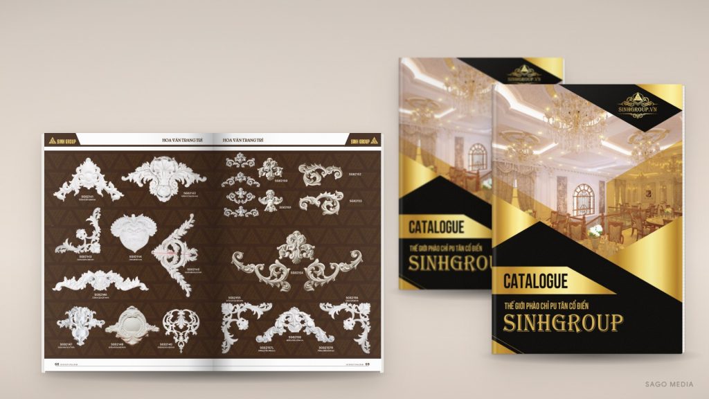 Phào chỉ SinhGroup — giao diện website