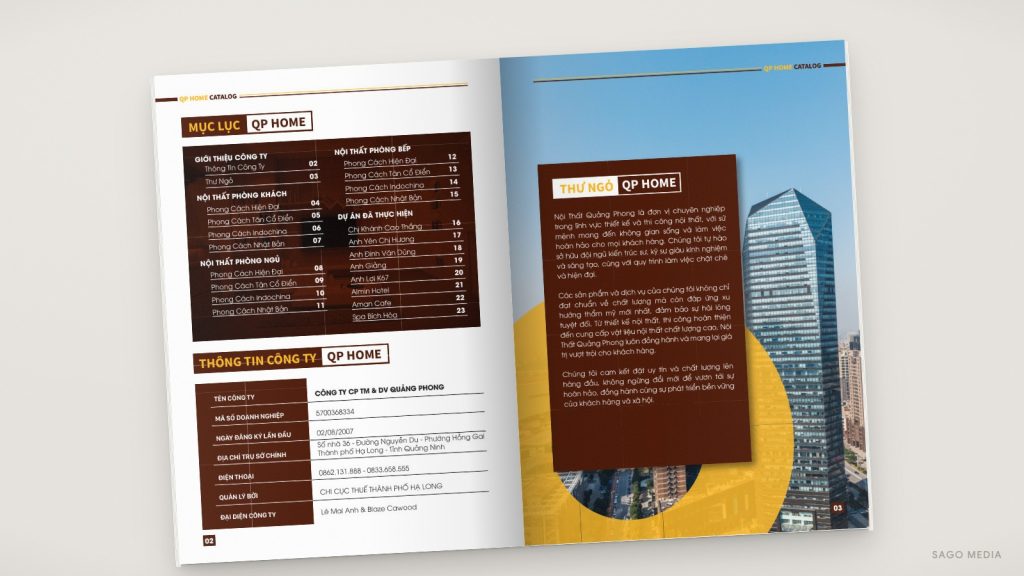 Nội thất Quảng Phong – QP Home — giao diện website