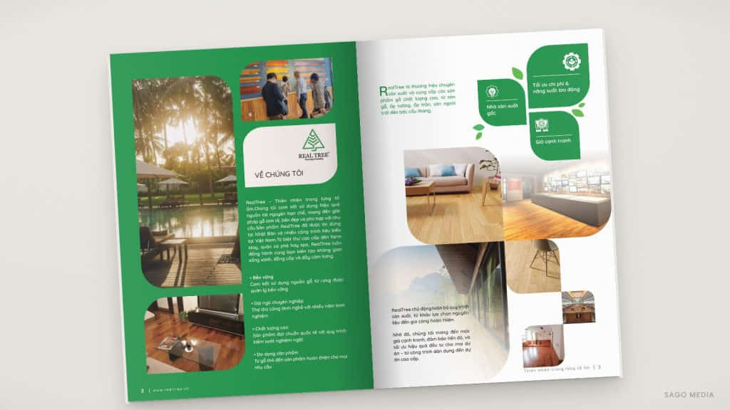 RealTree — giao diện website