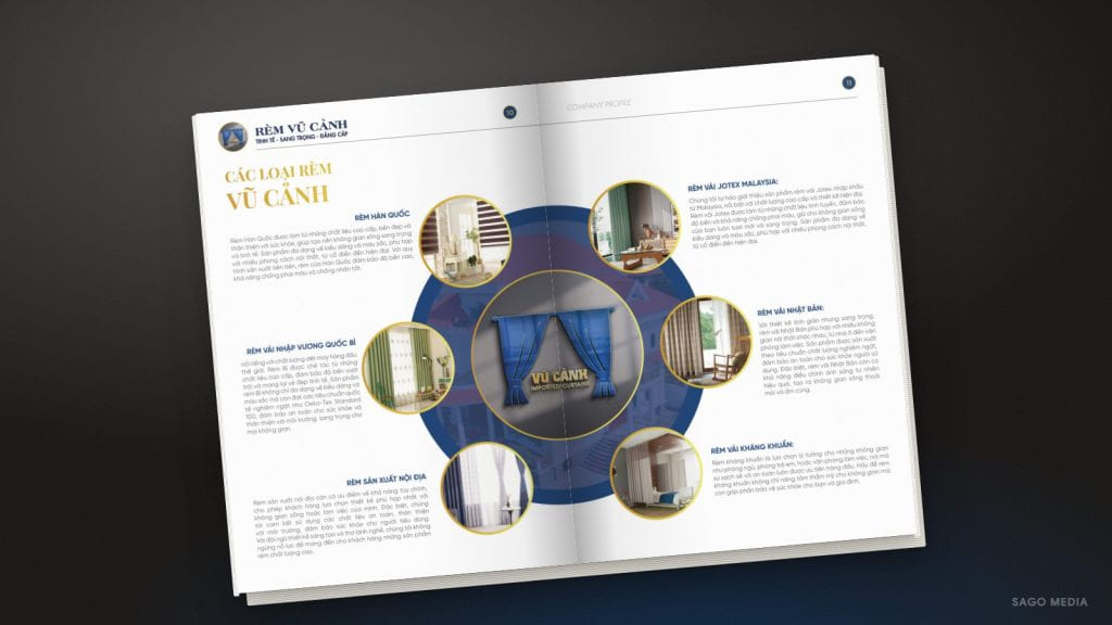 Rèm Vũ Cảnh — giao diện website