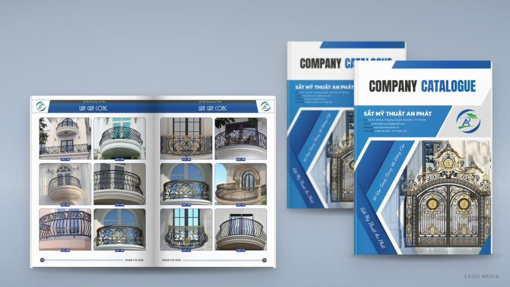 Sắt mỹ thuật An Phát — giao diện website