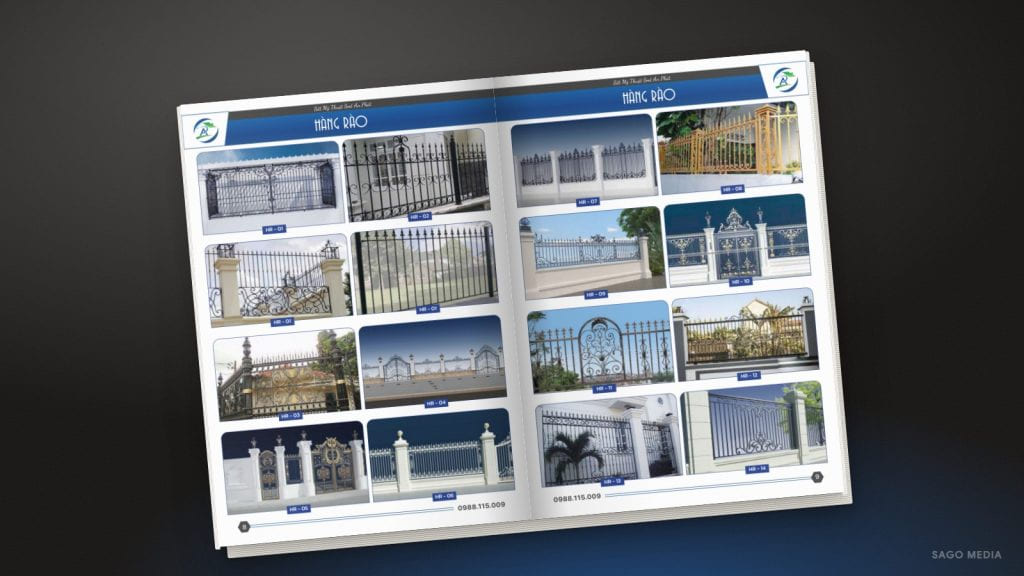 Sắt mỹ thuật An Phát — giao diện website