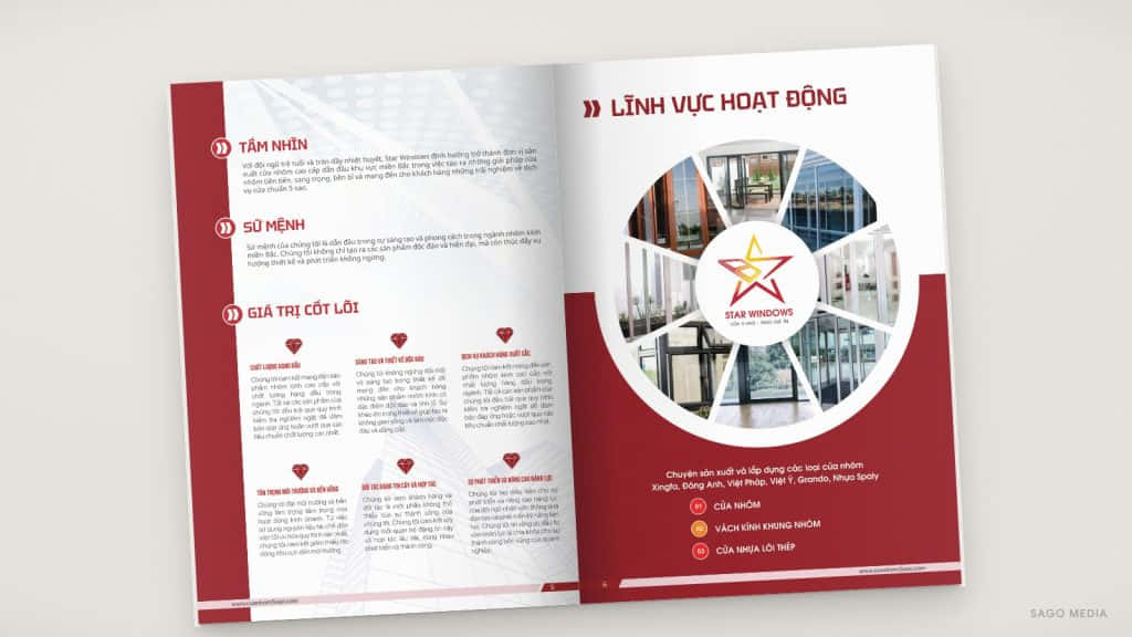 Star Windows — giao diện website