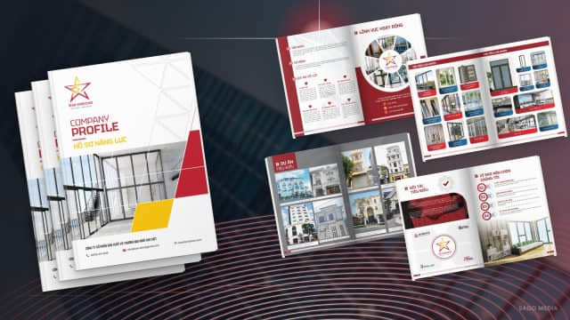 Ấn phẩm Star Windows do Sago Media thiết kế