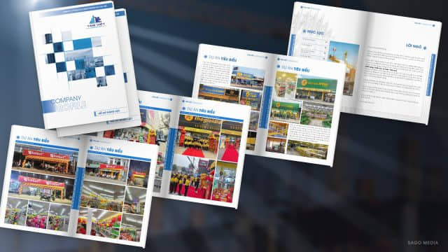Ấn phẩm Tâm Việt do Sago Media thiết kế