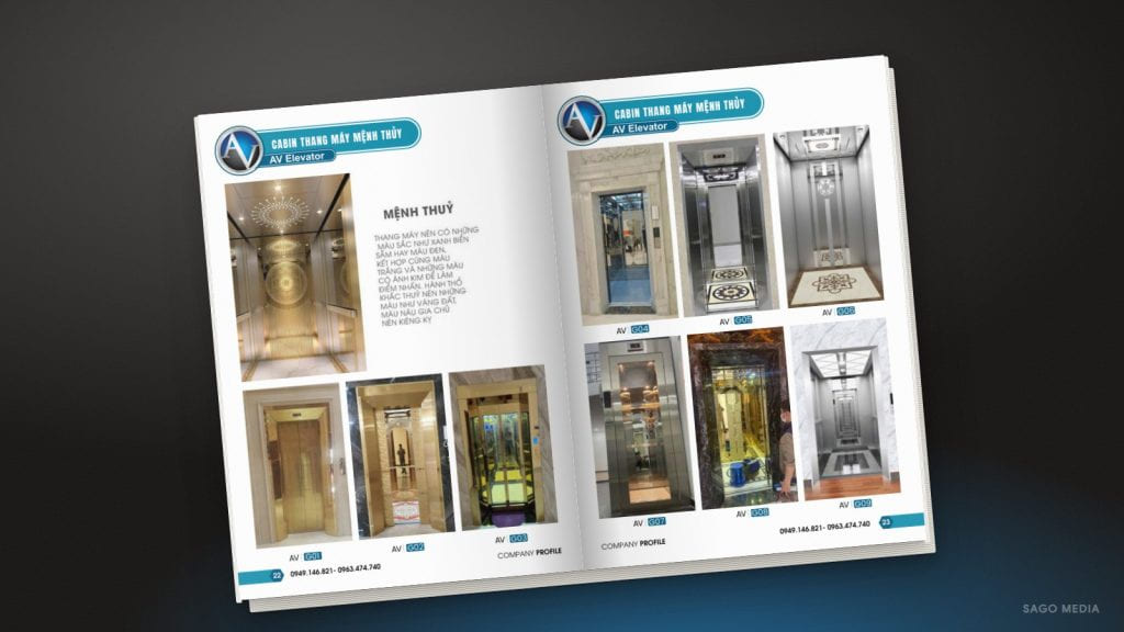 Thang máy Âu Việt — giao diện website