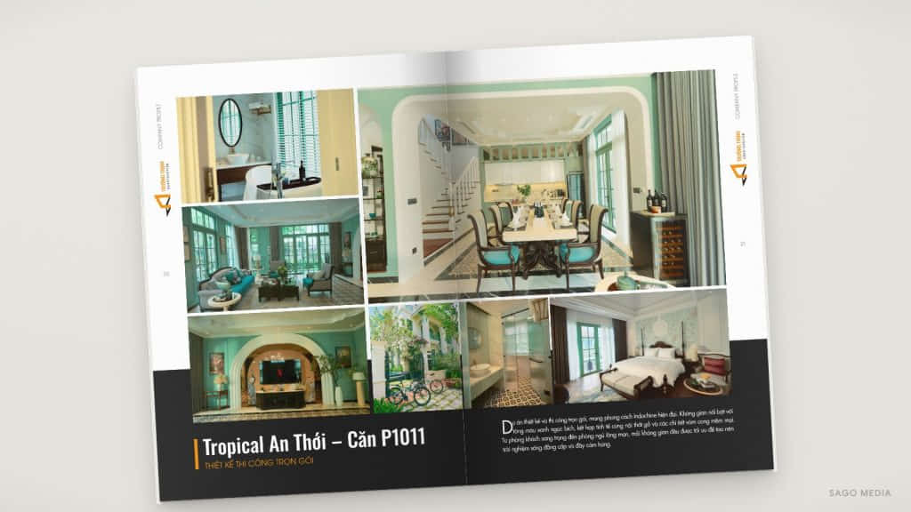 Trường Thịnh Construction — giao diện website