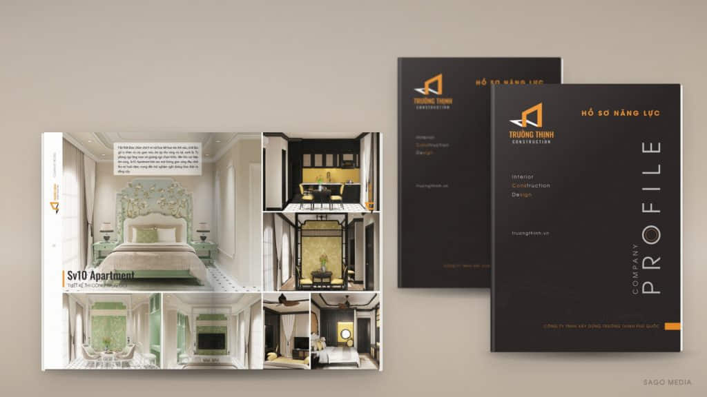 Trường Thịnh Construction — giao diện website