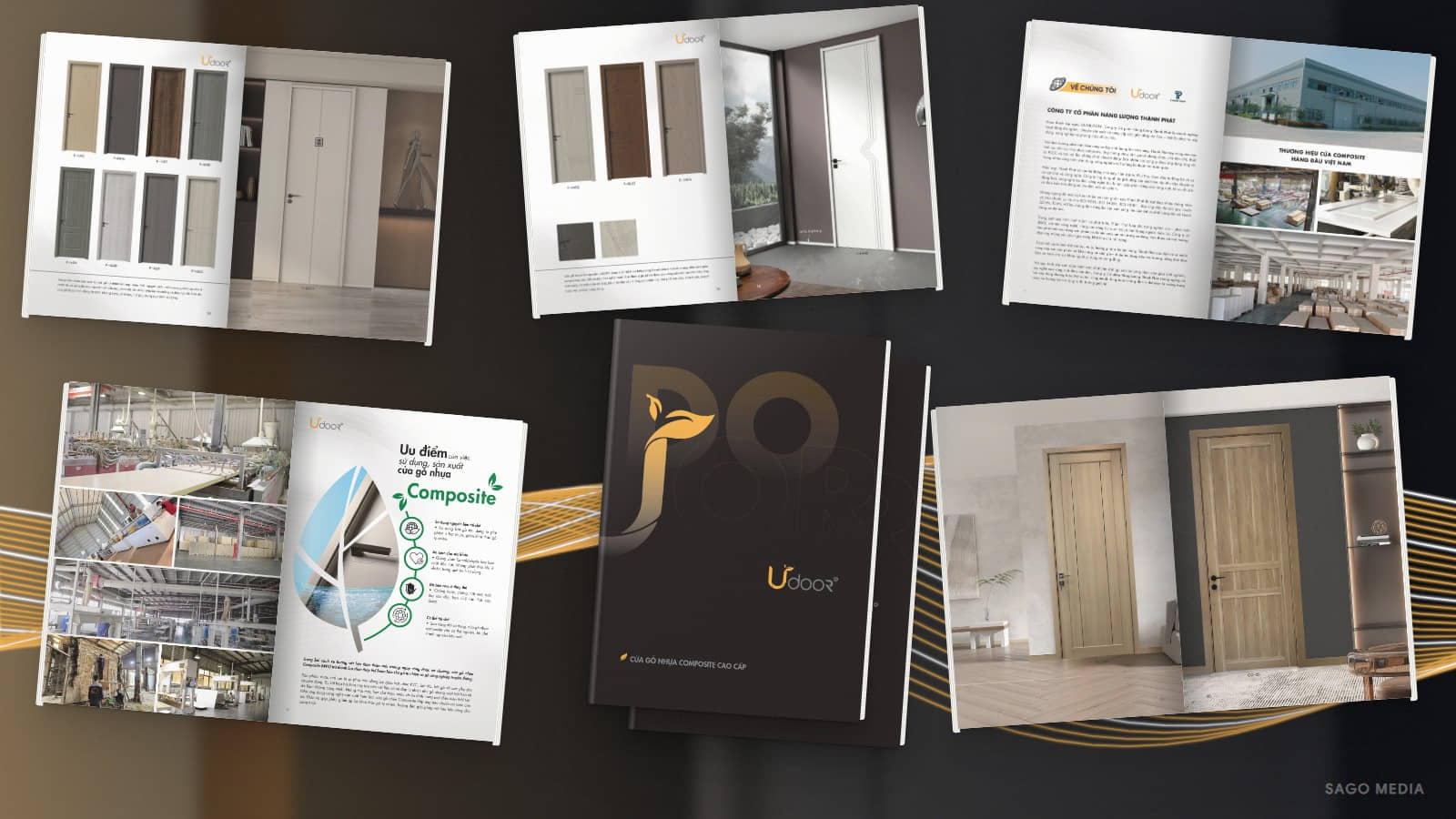 Ấn phẩm Udoor – Thành Phát do Sago Media thiết kế
