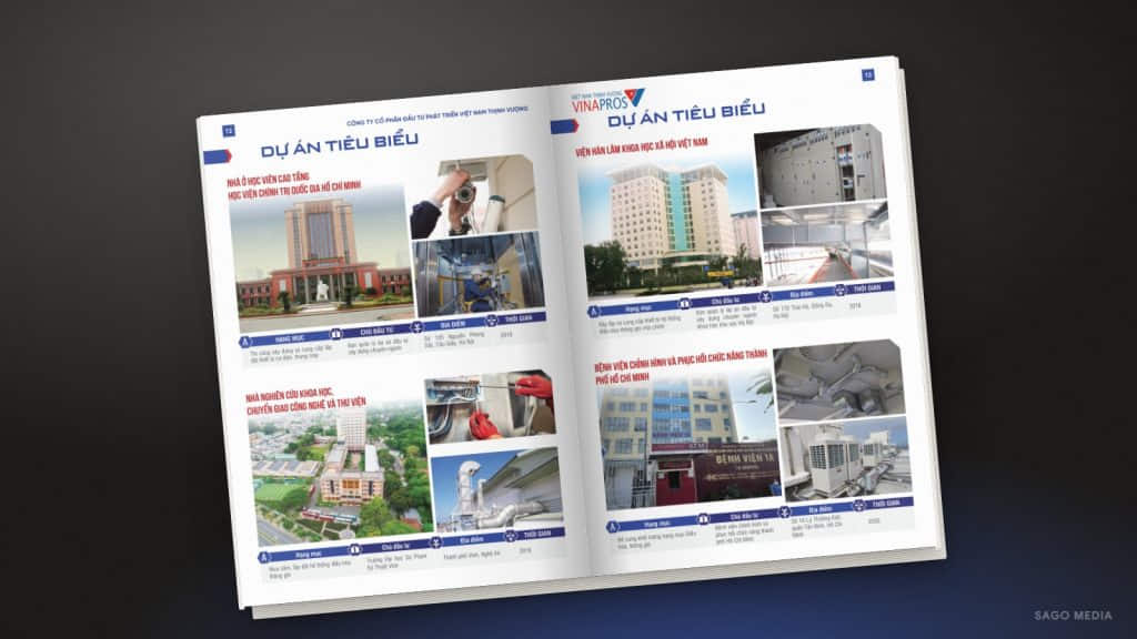 Vinapros — giao diện website