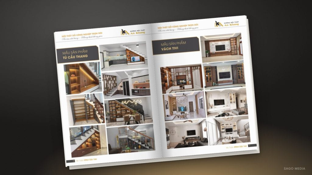 Xưởng nội thất An Khang — giao diện website