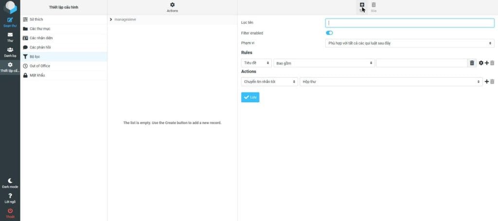 Hướng dẫn sử dụng Roundcube Webmail cho email theo tên miền Hướng dẫn sử dụng Roundcube Webmail cho email theo tên miền