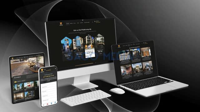 Website 1T Build do Sago Media thiết kế