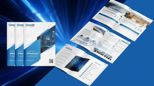 Catalogue Đèn chiếu sáng Donald do Sago Media thiết kế