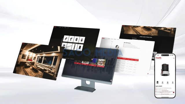 Website Hapollo do Sago Media thiết kế
