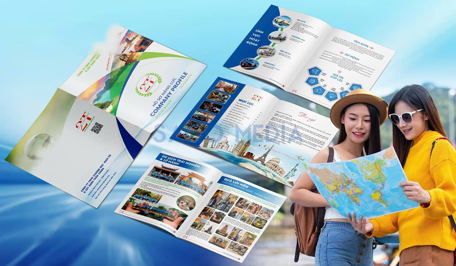 Hồ sơ năng lực Trần Thắng do Sago Media thiết kế