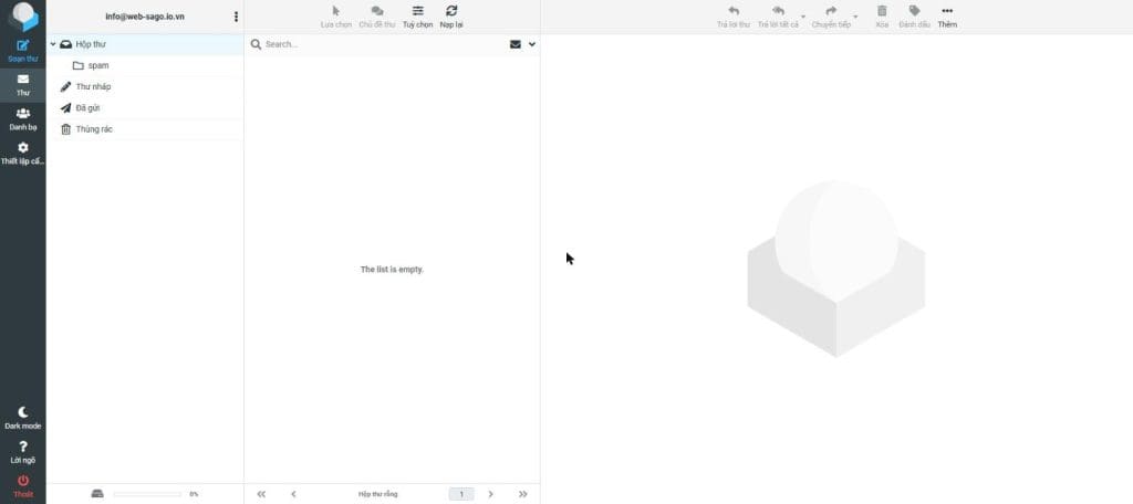 Hướng dẫn sử dụng Roundcube Webmail cho email theo tên miền Hướng dẫn sử dụng Roundcube Webmail cho email theo tên miền