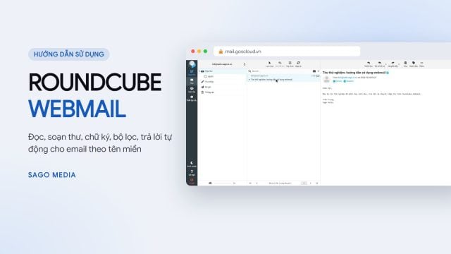 Hướng dẫn sử dụng Roundcube Webmail cho email theo tên miền Hướng dẫn sử dụng Roundcube Webmail cho email theo tên miền