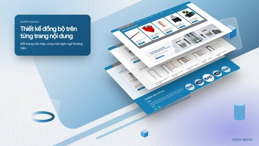Ecolift Solution — giao diện website