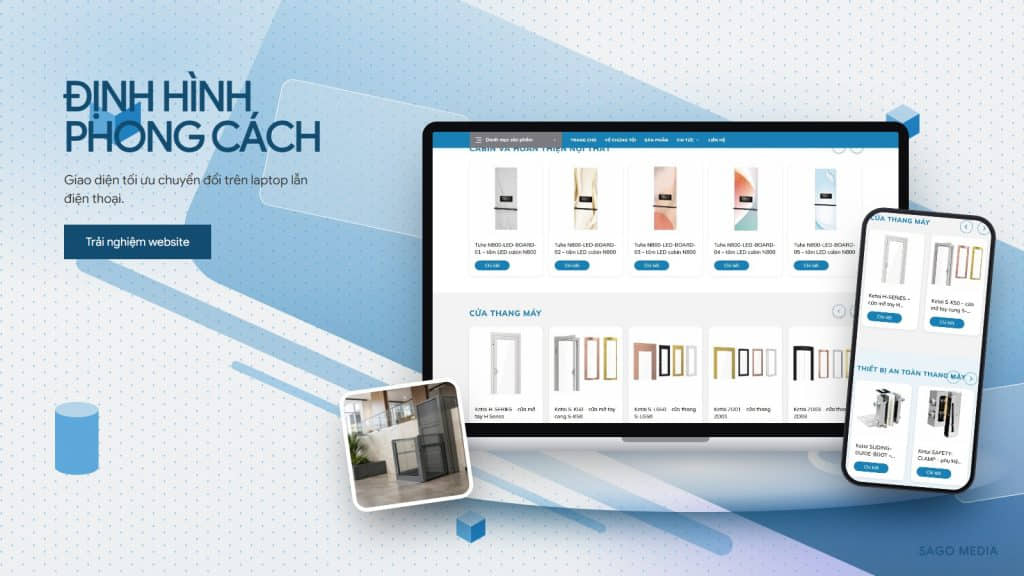 Ecolift Solution — giao diện website