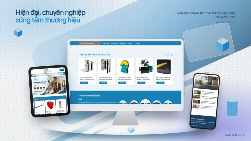 Ecolift Solution — giao diện website