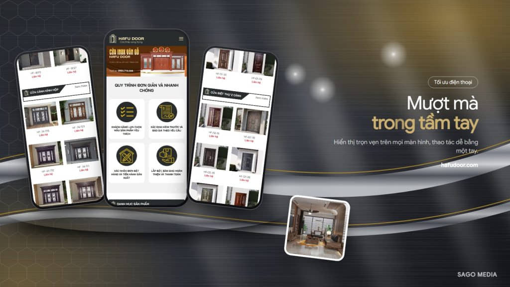 Hafudoor — giao diện website