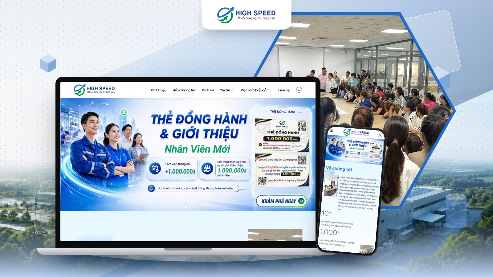 Website High Speed do Sago Media thiết kế