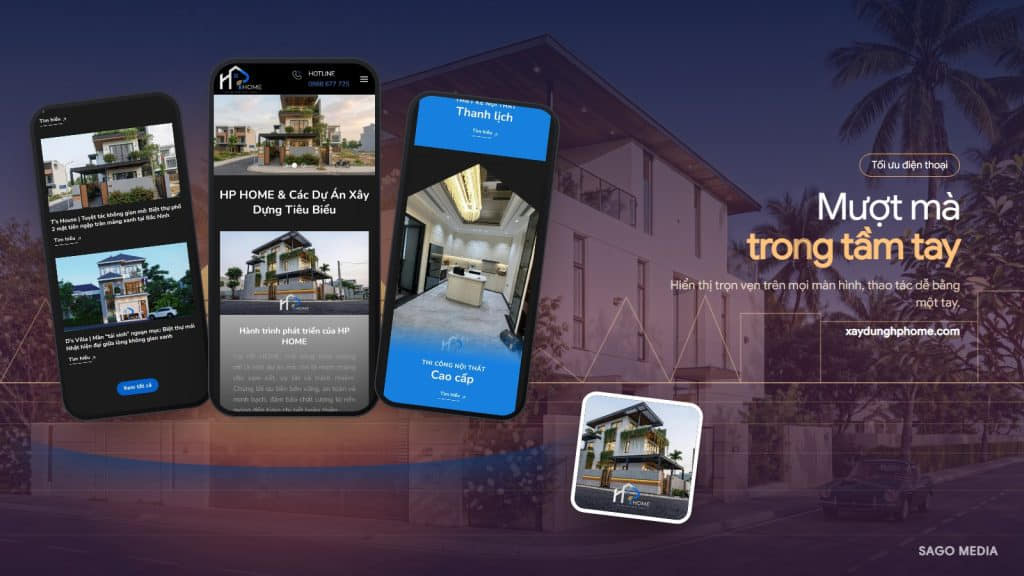 HP Home — giao diện website