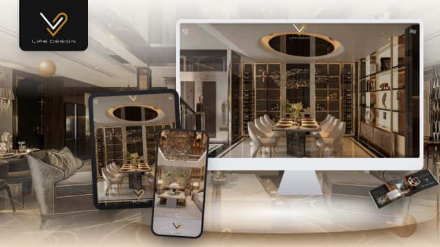 Website Life Design do Sago Media thiết kế