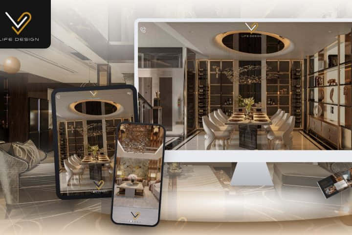 Website Life Design do Sago Media thiết kế