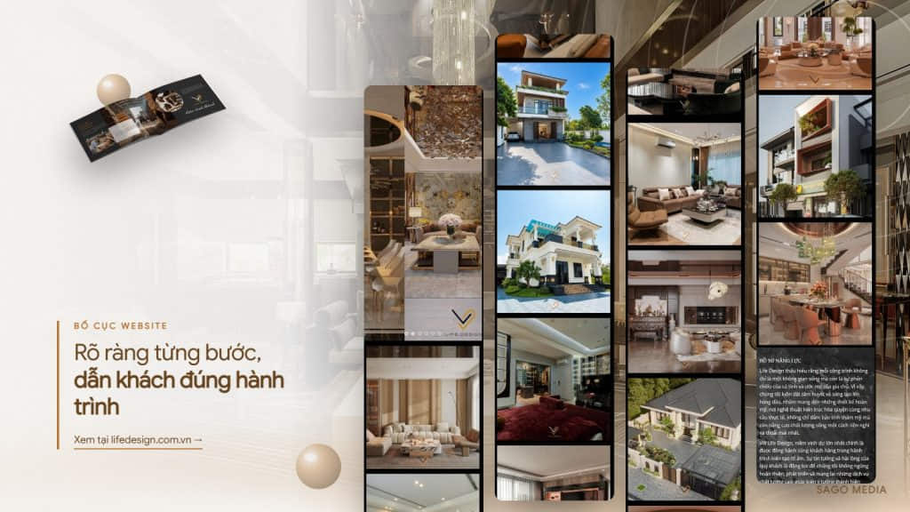 Life Design — giao diện website