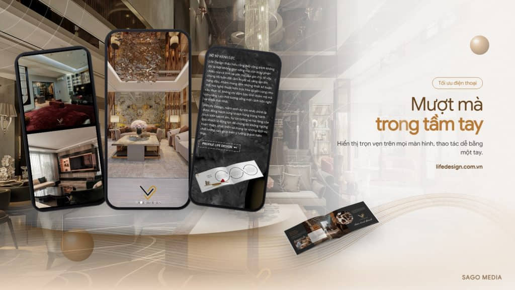 Life Design — giao diện website