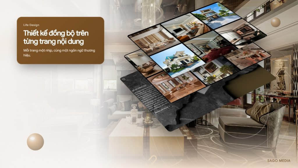 Life Design — giao diện website