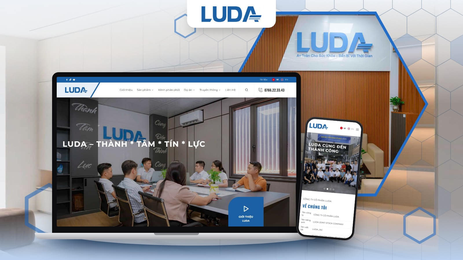 Website Luda do Sago Media thiết kế