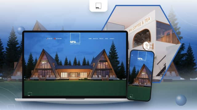 Website NPA Architects do Sago Media thiết kế